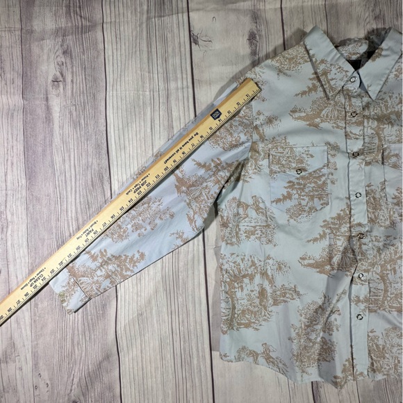 Women’s Deadstock‎ Route 66 Vintage Western Button down Blouse - Picture 7 of 7